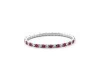 Necklace 4US: Cesare Paciotti Woman Primavera Estate 24 in Steel Zircone 4UBR6674W - 4UBR6674W